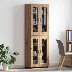 Highboard FLORIN Artisan Eiche 60x35x182 cm