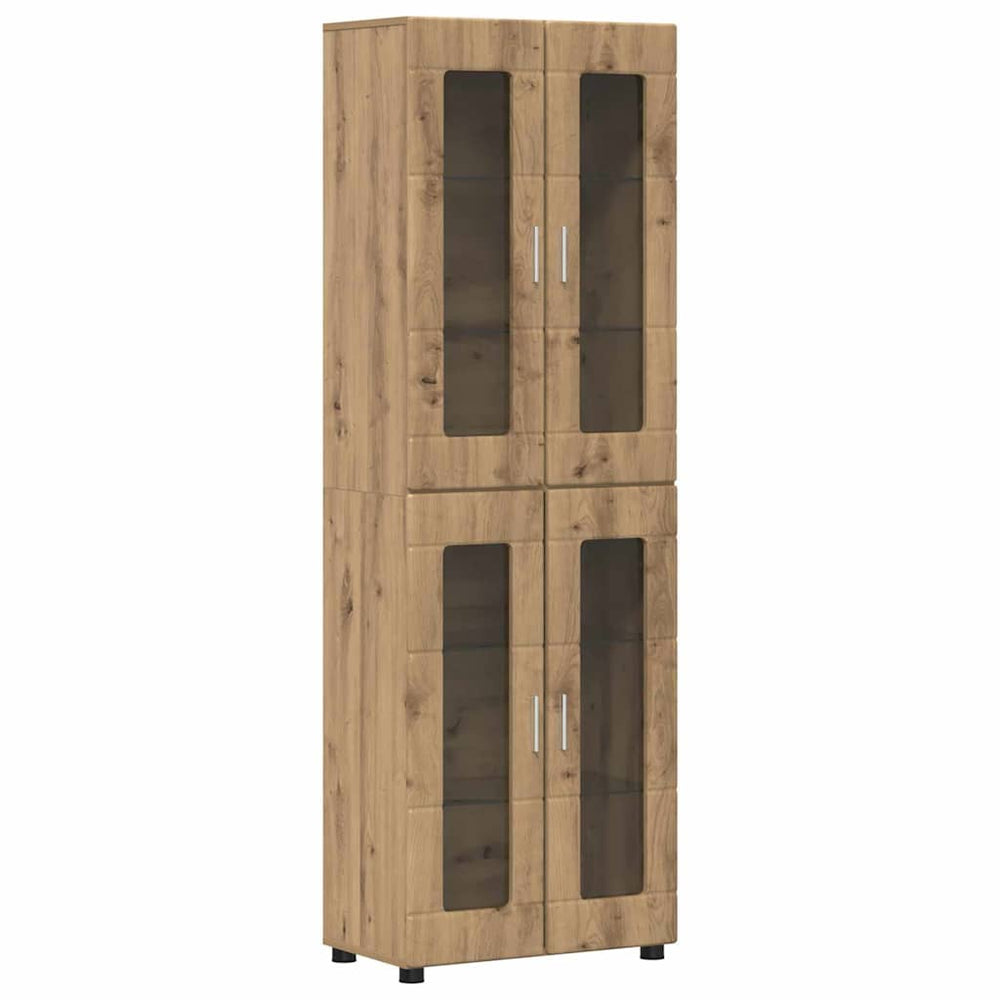 Highboard FLORIN Artisan Eiche 60x35x182 cm