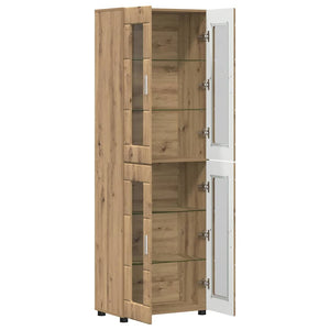 Highboard FLORIN Artisan Eiche 60x35x182 cm