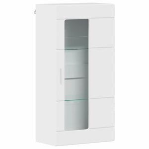 TV-Schrank Set FLORIN, 3-teilig, Hochglanz Weiß