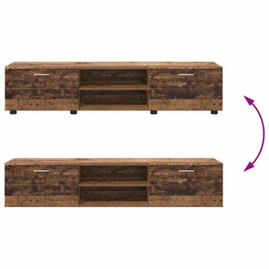 TV-Schrank Set 3-teilig Altholz
