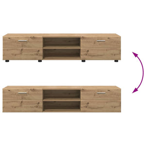 TV-Schrank Set FLORIN Artisan-Eiche 3-teilig