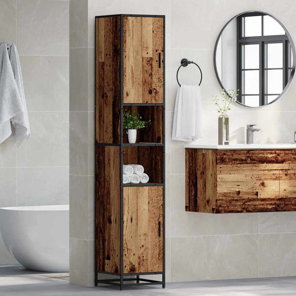 Badezimmermöbel Set Altholz 188cm