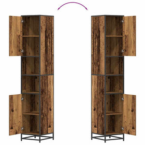 Badezimmermöbel Set Altholz 188cm