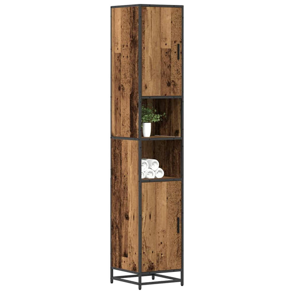 Badezimmermöbel Set Altholz 188cm