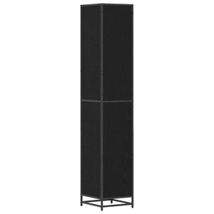 Badezimmermöbel Set Schwarz Eiche 188,5cm