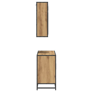 Badezimmermöbel Set Artisan Eiche mit Regal