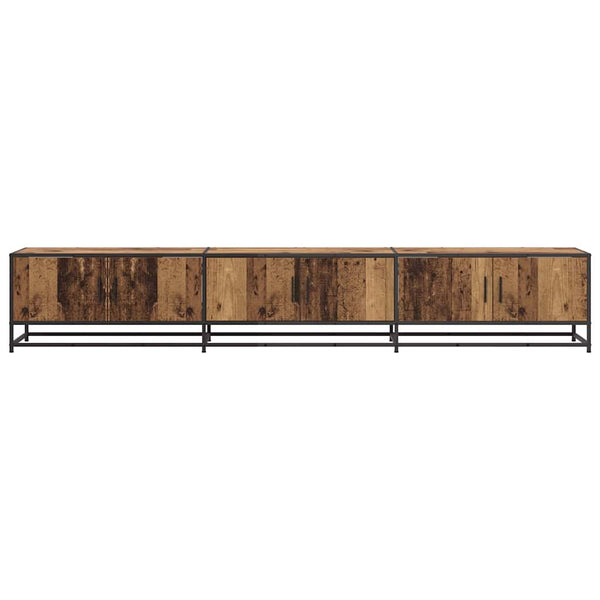 TV-Möbel Set, Altholz, 240 cm