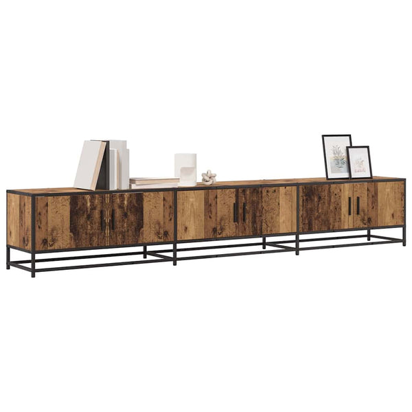 TV-Möbel Set, Altholz, 240 cm