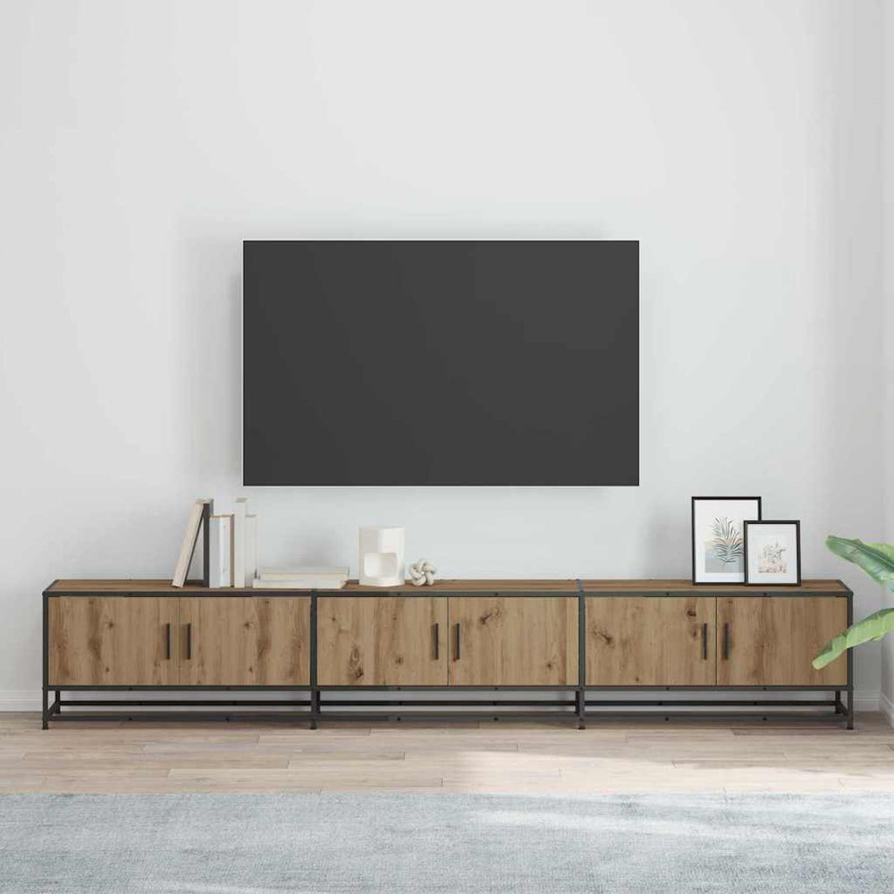 TV-Möbel Set Artisan-Eiche 240 cm