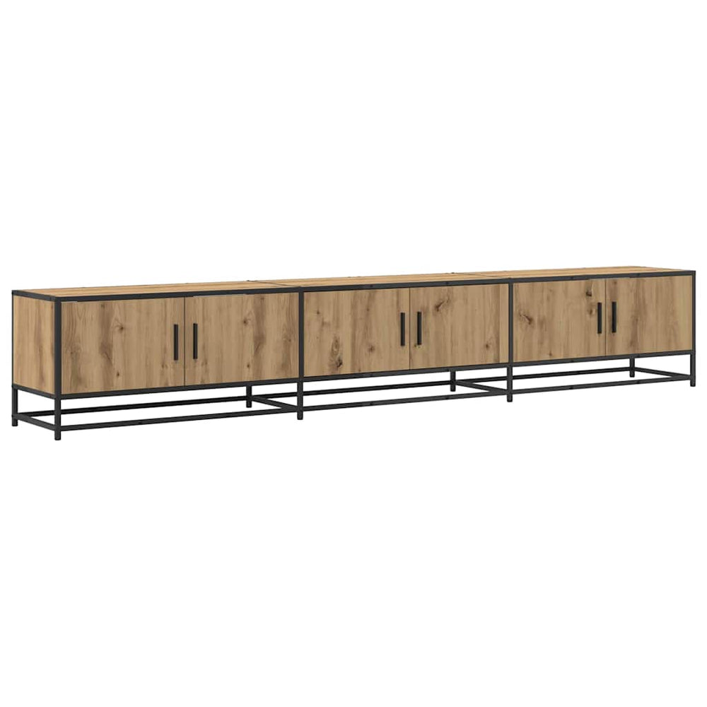 TV-Möbel Set Artisan-Eiche 240 cm