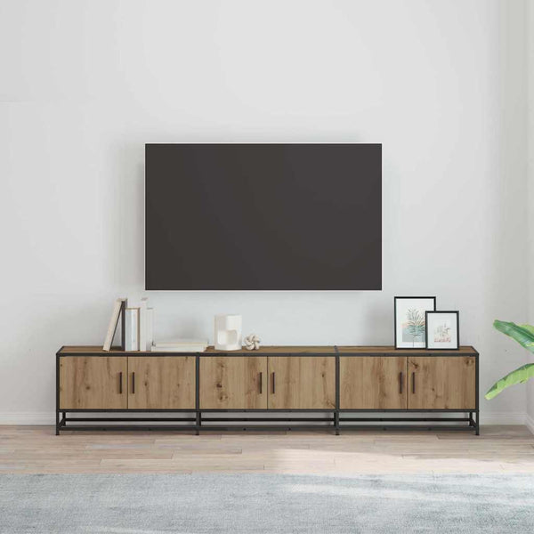 TV-Möbel Set Artisan-Eiche 210 cm