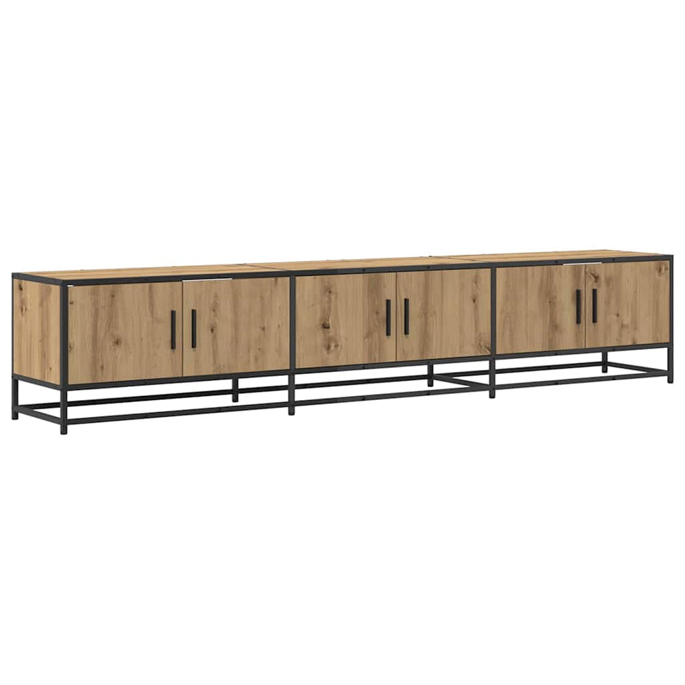 TV-Möbel Set Artisan-Eiche 210 cm