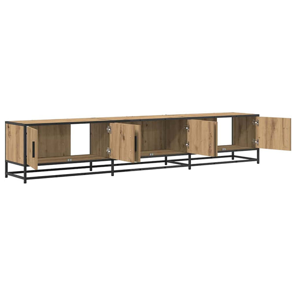TV-Möbel Set Artisan-Eiche 210 cm