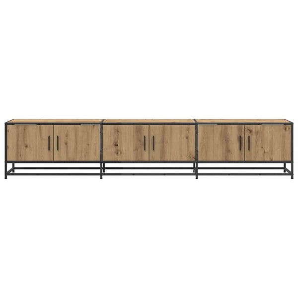TV-Möbel Set Artisan-Eiche 210 cm