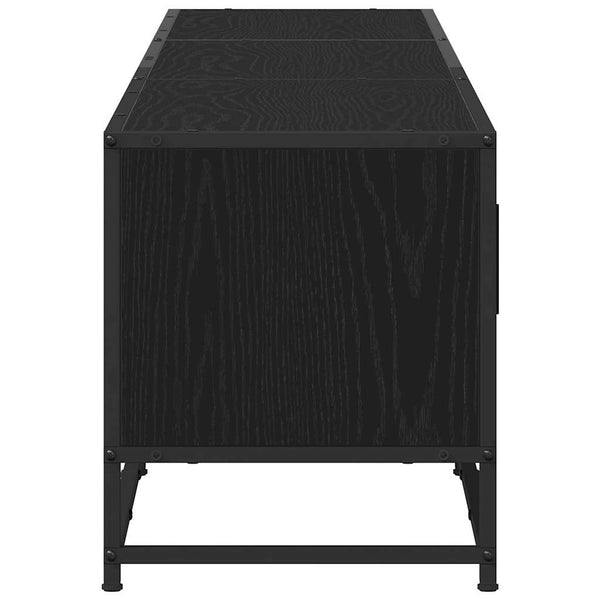 TV-Möbel Set, Schwarz Eichen-Optik, 210 cm