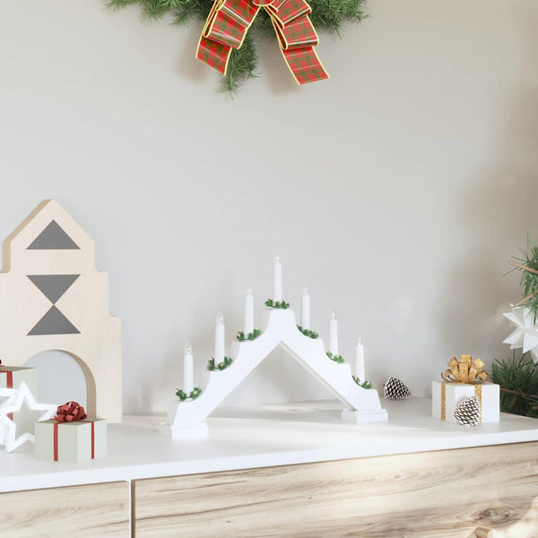 Weihnachtskerzenbrücke mit 7 LEDs