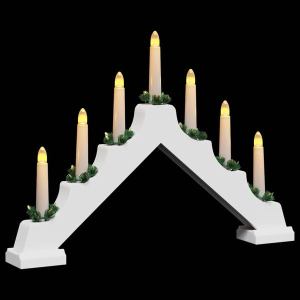Weihnachtskerzenbrücke mit 7 LEDs
