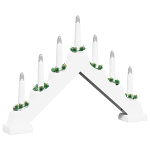 Weihnachtskerzenbrücke mit 7 LEDs