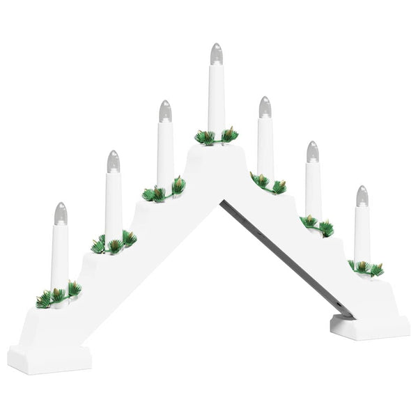 Weihnachtskerzenbrücke mit 7 LEDs