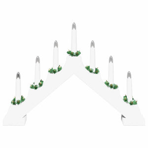 Weihnachtskerzenbrücke mit 7 LEDs