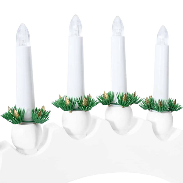 Weihnachtskerzenbogen mit 10 LED Kerzen