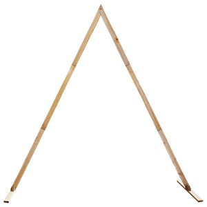 Hochzeitsbogen Hellbraun Kiefer Massivholz 254cm