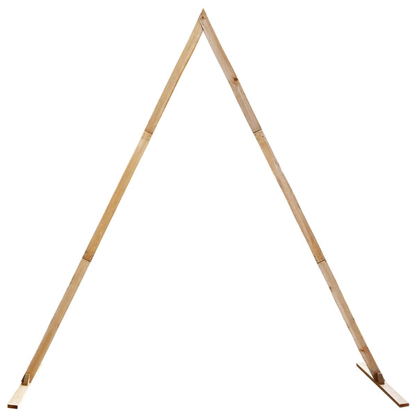 Hochzeitsbogen Hellbraun Kiefer Massivholz 254cm