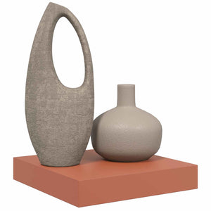 Rotes Wandregal, 23x23,5 cm