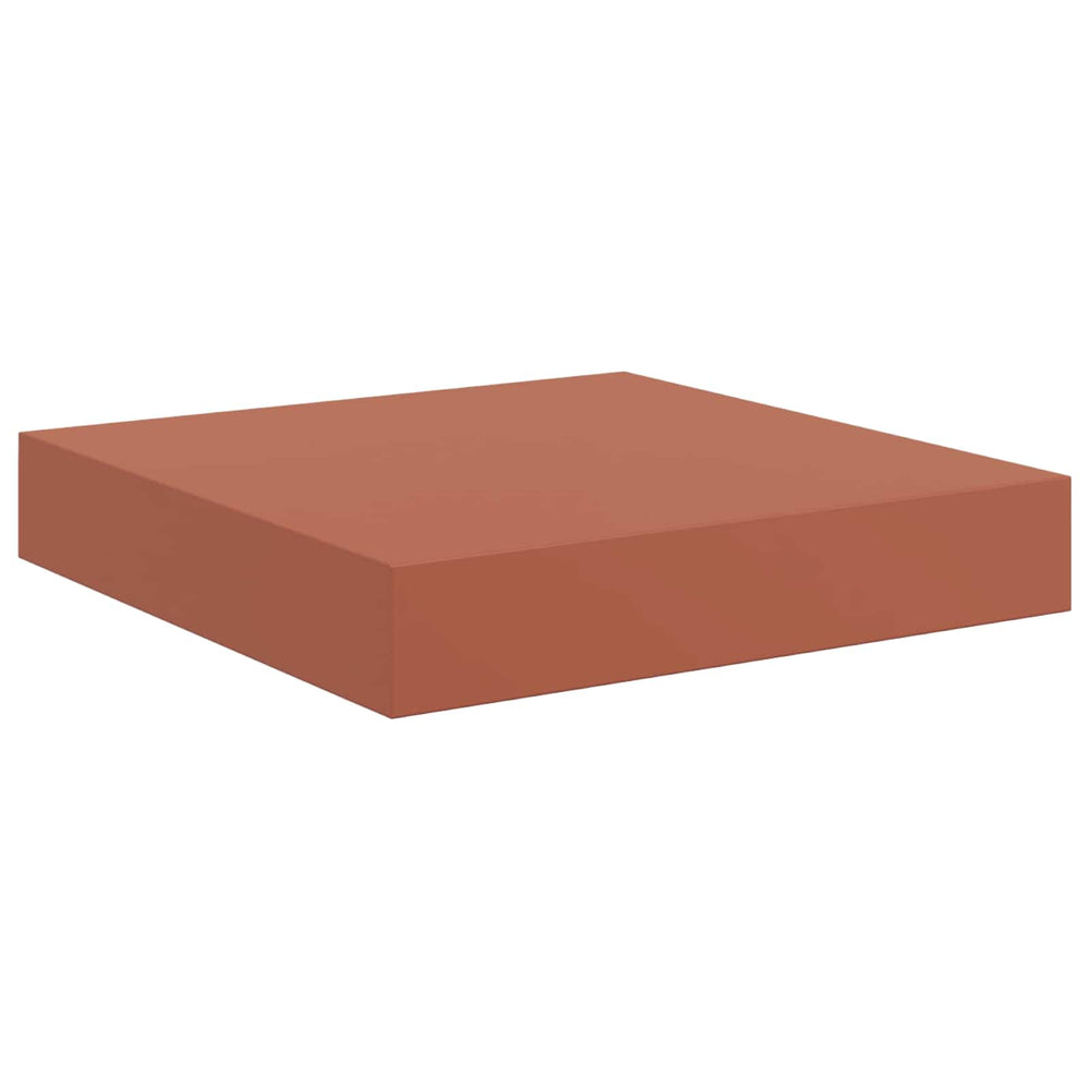 Wandregal Rot 4er Set 23x23,5 cm