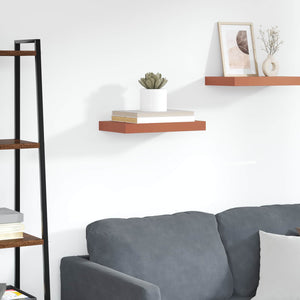 vidaXL Étagère murale suspendue rouge 40 x 23,5 x 4 cm en bois d'ingénierie