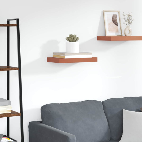 vidaXL Étagère murale suspendue rouge 40 x 23,5 x 4 cm en bois d'ingénierie
