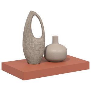 vidaXL Étagère murale suspendue rouge 40 x 23,5 x 4 cm en bois d'ingénierie