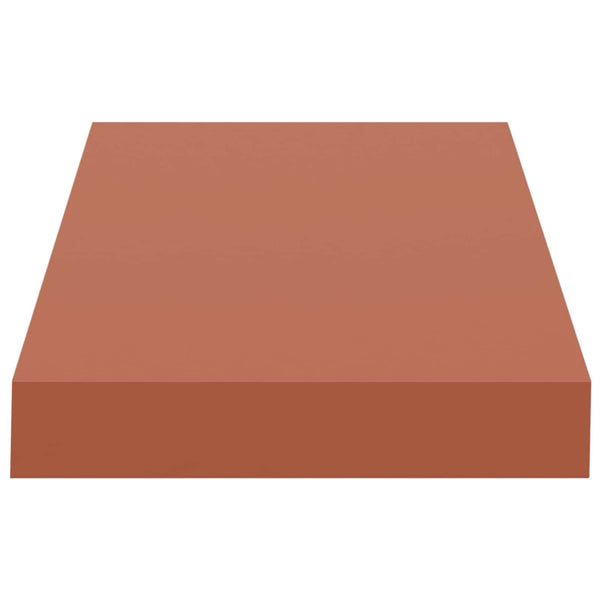 Wandregal Rot 4er-Set 50x23 cm