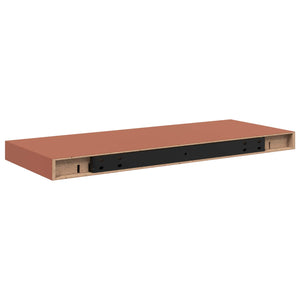 Wandregal Rot, 2er Set, 60 cm