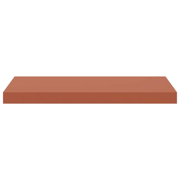Wandregal Rot, 2er Set, 60 cm