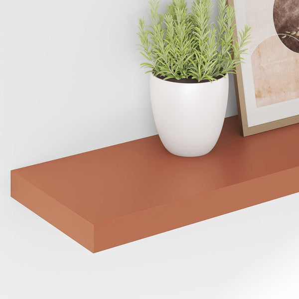 Wandregal Rot 120 cm