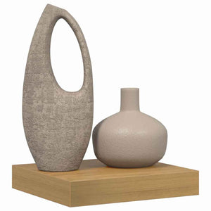 Braunes Wandregal 23x23,5 cm