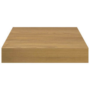 Wandregal 4er Set Braun Holz