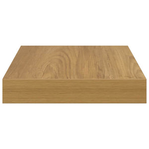 Wandregal 4er Set Braun Holz