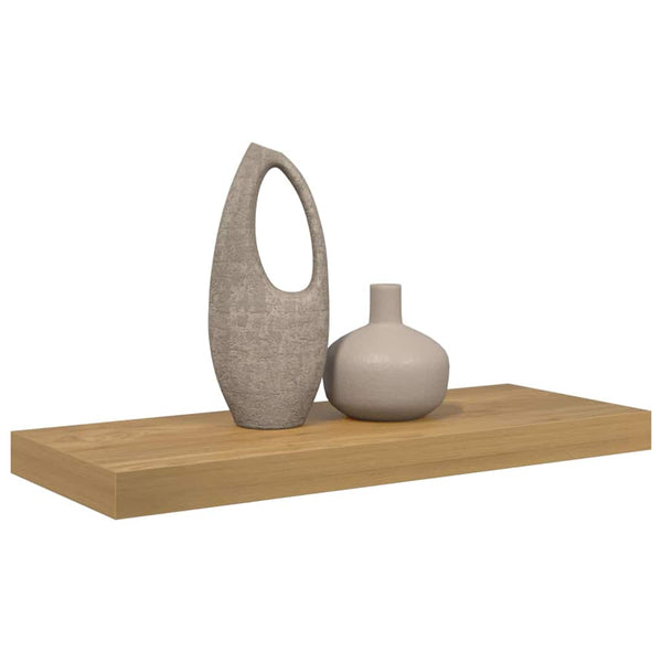 vidaXL Étagère murale à suspendre marron 60 x 23 x 4 cm Bois d'ingénierie