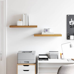 Wandregal Braun 60x23 cm 2er Set