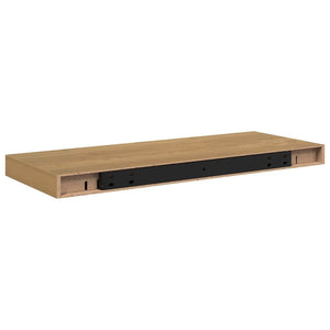 Wandregal Braun 60x23 cm 2er Set