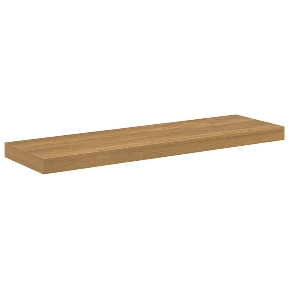 Wandregal Braun 80 cm Holz