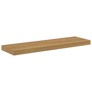 vidaXL Étagère murale 2 pcs marron 80 x 23,5 x 4 cm bois d'ingénierie