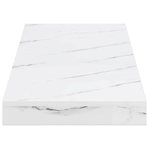 Wandregal Weiß Marmor 60 cm