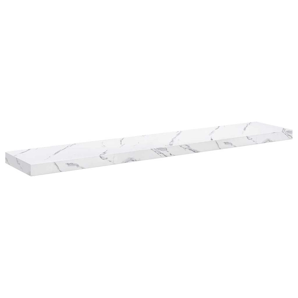 Wandregal Weiß Marmor 120cm