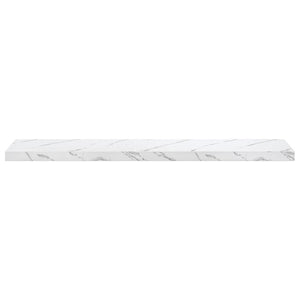Wandregal Weiß Marmor 120cm