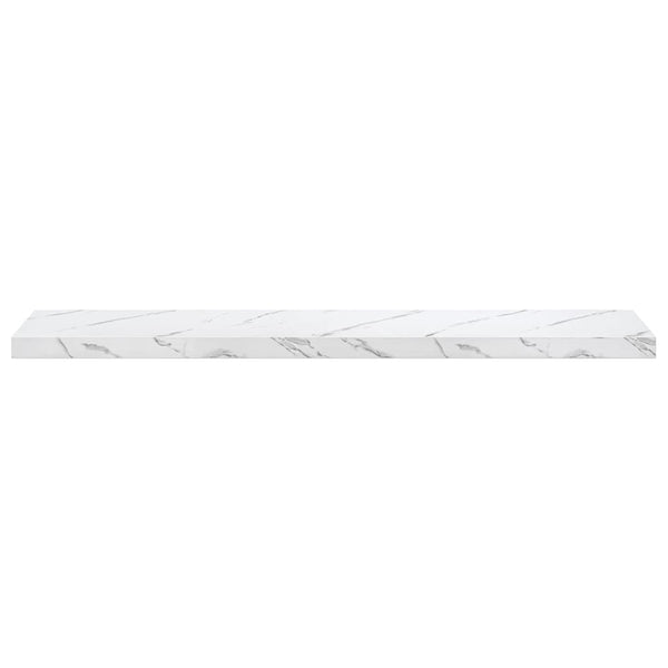 Wandregal Weiß Marmor 120cm