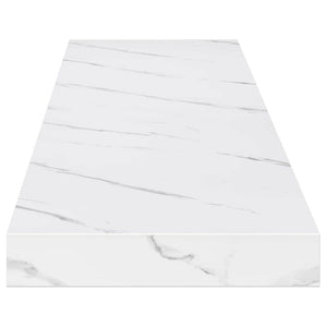 Wandregal Weiß Marmor 120cm